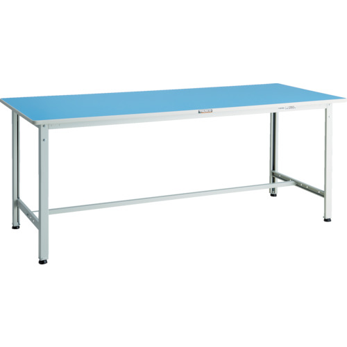 トラスコ TRUSCO 軽荷重作業台（250kg）BE型 1800X750XH740 基本タイプ ホワイト色 BER-1875W 856-3926
