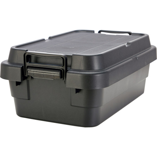 トラスコ TRUSCO トランクカーゴ フラット天板仕様 浅型 30L 黒 BLKCFL-50 352-1975 (商品コード：173907)