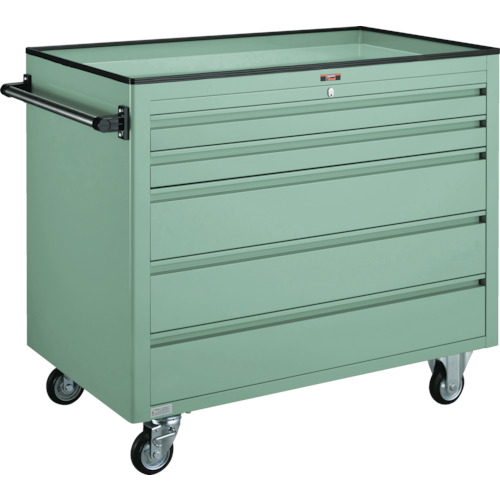 トラスコ TRUSCO BM3型キャビネットワゴン 1000X600XH880 浅2深3 BM3-S2L3 501-4492