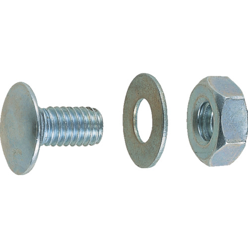 トラスコ TRUSCO 軽量棚用ボルト・ナットM6X12mm BN40 507-3014