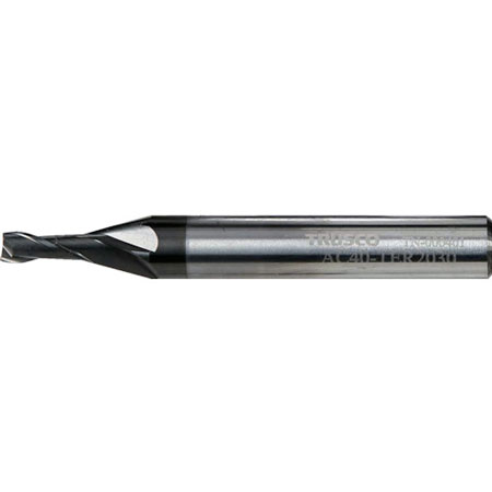 トラスコ TRUSCO 超硬スクエアエンドミル（2枚刃・2.5D・ギャッシュランド付）0.5 AC40-TER2005 391-9354