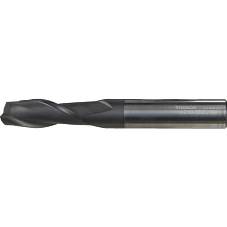 トラスコ TRUSCO 超硬スクエアエンドミル（2枚刃・2.5D・ギャッシュランド付）8.0 AC40-TER2080 391-9403