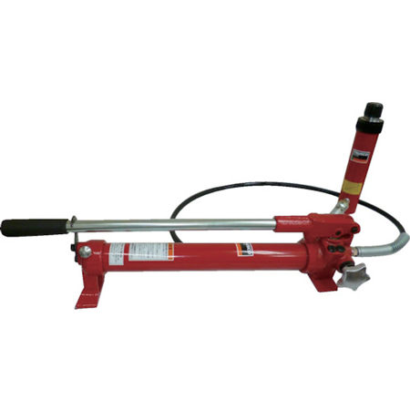 トラスコ TRUSCO ポンプ式油圧ジャッキセット ストローク100MMタイプ TMYJ-100SET 557-4715 (商品コード：191647)