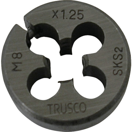 トラスコ TRUSCO 丸ダイス 25径 ウイットねじ 3／8W16 （SKS） T25D-3/8W16 424-9836