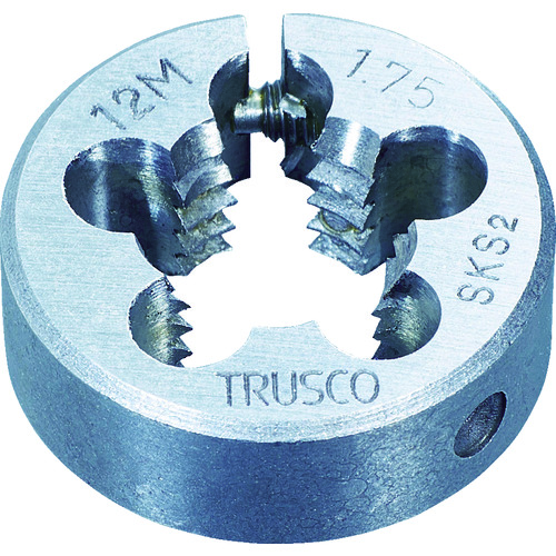 トラスコ TRUSCO 丸ダイス 50径 M24×3.0 （SKS） T50D-24X3.0 768-2123