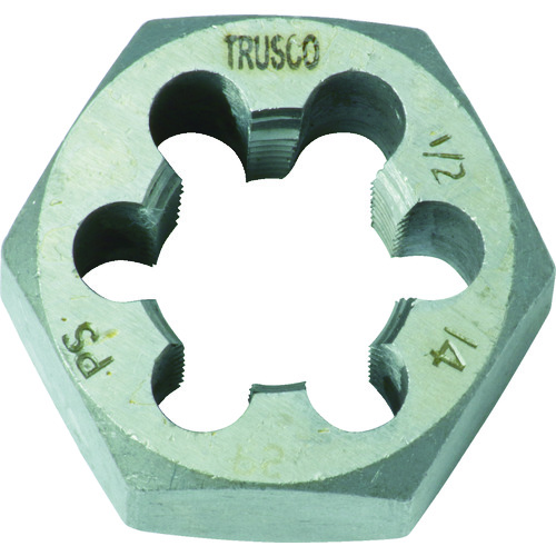 トラスコ TRUSCO 六角サラエナットダイス PS1／2-14 TD6-1/2PS14 352-0714 (商品コード：192847)