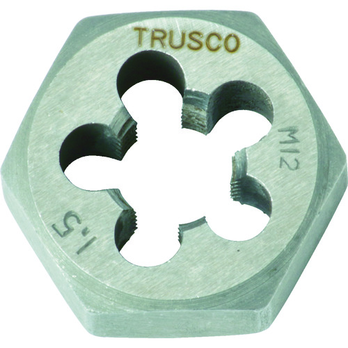 トラスコ TRUSCO 六角サラエナットダイス 細目 M12X1.5 TD6-12X1.5 328-7611 (商品コード：192853)