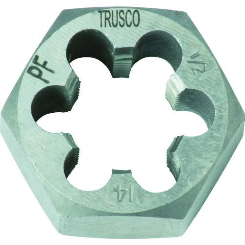 トラスコ TRUSCO 六角サラエナットダイス PF1／8-28 TD6-1/8PF28 432-9287 (商品コード：192865)