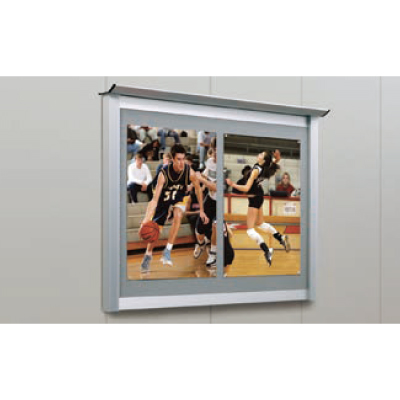 アルミ 簡易型 壁面タイプ LKN-1510 シルバー 照明なし (商品コード：140175)