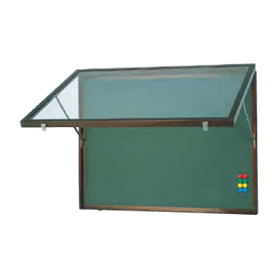 SFシリーズ 開閉薄型壁面式 屋外 W930×H630 SF23-BG グリーン (商品コード：140877)