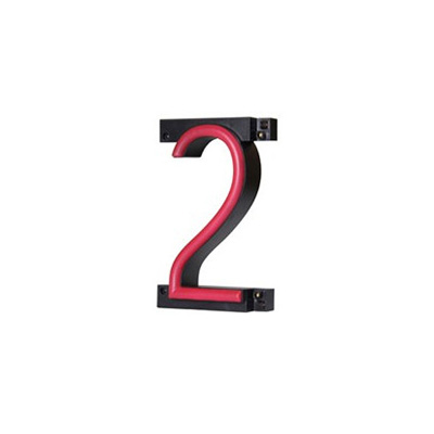 ABCブライト ネオン管風LEDサイン 「2」 (商品コード：035195)