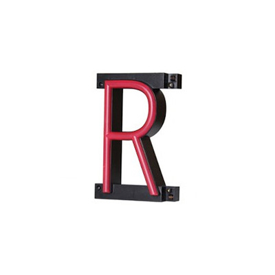 ABCブライト ネオン管風LEDサイン 「R」 (商品コード：035206)