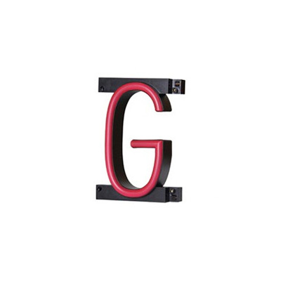 ABCブライト ネオン管風LEDサイン 「G」 (商品コード：035217)