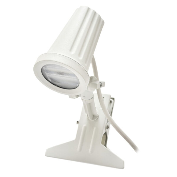 防雨型LEDクリップライト ビュークリップランプ ホワイト 昼光色 VCL-W5700 (商品コード：075695)