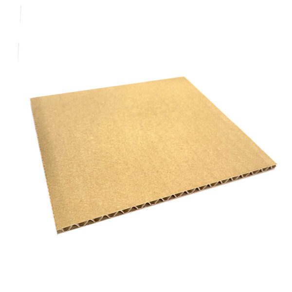 高強度段ボールパネル 5mm厚 3×6判 両面茶色 20枚 (商品コード：103853)