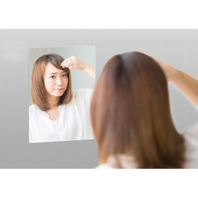 磁石で着く 割れないミラーシート WMS-A5 1.8mm W148×H210mm 1枚